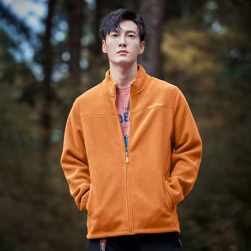 Warm Fleece Hoodies Men Brand-Clothing Autumn Winter Zipper Sweatshirts Male Quality Men Clothing AJK902321